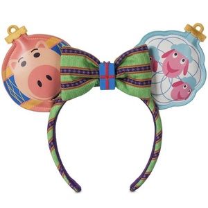Disney Parks Pixar Christmas Ornament Toy Story Minnie Mouse Ears